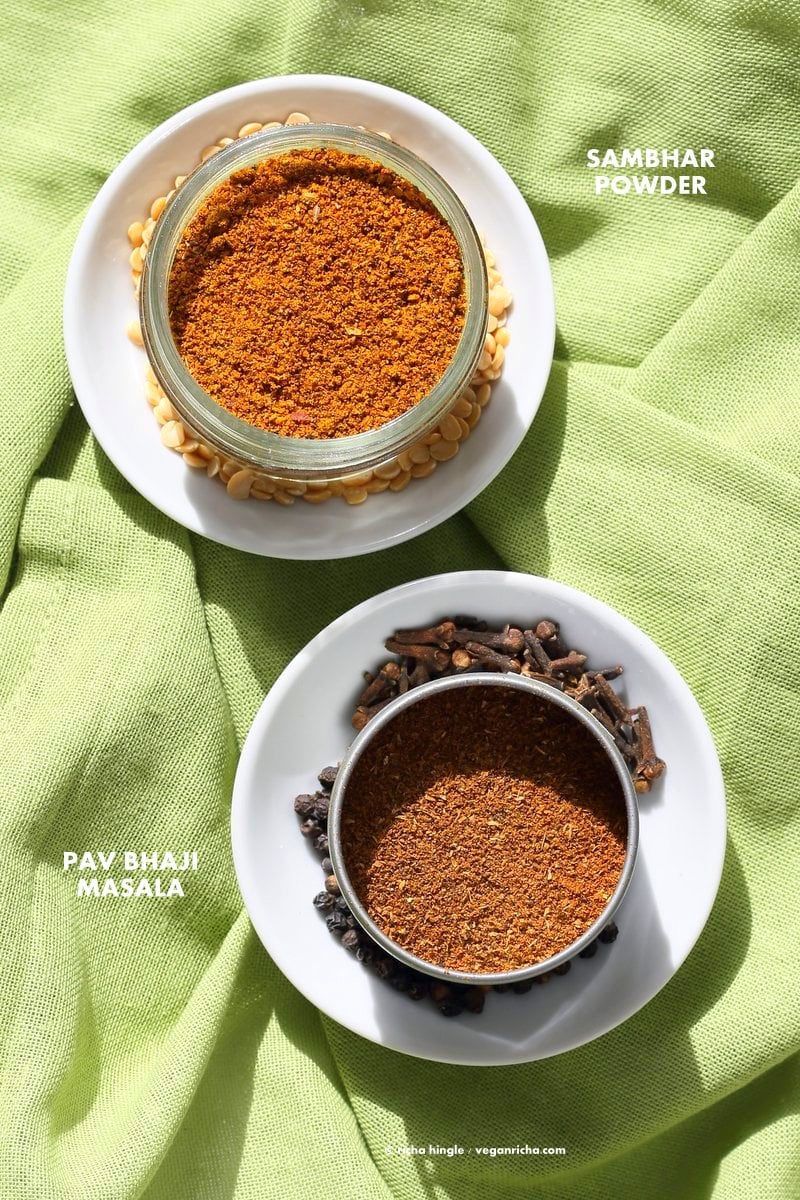 Garam Masala Recipe from my Book Vegan Richa's Indian Kitchen. "Garam" means hot and "Masala" in this context means blend of spices. Garam Masala spice blend is often used in Indian dishes. | VeganRicha.com