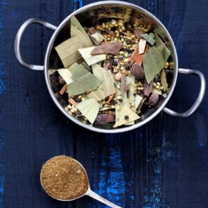 Garam Masala Recipe from my Book Vegan Richa's Indian Kitchen. "Garam" means hot and "Masala" in this context means blend of spices. Garam Masala spice blend is often used in Indian dishes. | VeganRicha.com #vegan #glutenfree #veganricha