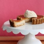 Easy Vegan Cheesecake for 2. Baked Vegan Cheesecake Recipe with Cashews and non dairy yogurt. Dairy-free Individual Cheesecake Tarts. Soy-free Gluten-free Recipe.  Pin this for later.  #vegan #glutenfree #veganricha