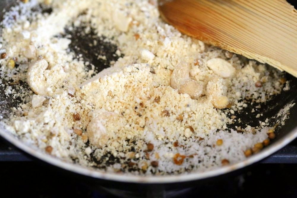 Instant Pot Masala Eggplant Curry. Pressure cooked Indian Baghare baingan. Stuffed Baby Eggplant Curry. #Vegan #Glutenfree #Soyfree #Recipe #veganricha | VeganRicha.com