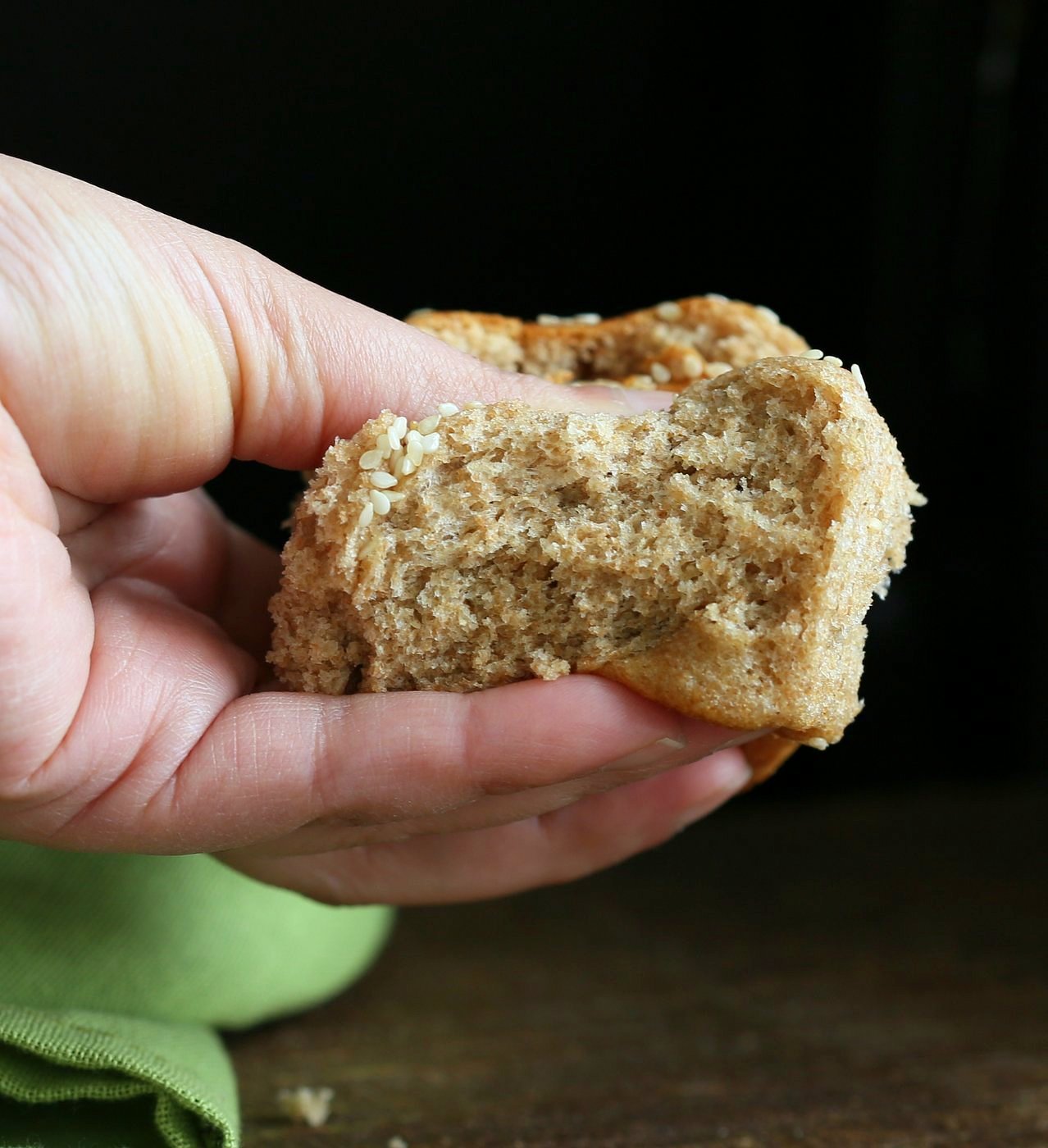 Soft Whole Wheat Dinner Rolls. Moist and soft Whole wheat Rolls 100% Whole grain rolls. Use as Wheat Buns for Burgers or Sliders. Vegan Whole Grain Dinner Rolls. Soy-free Palm Oil-free Recipe | VeganRicha.com