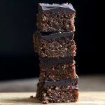 Hazelnut Walnut Brownies - No Bake Brownies with dates, roasted hazelnuts and walnuts. Easy Fudgy No Bake Vegan Brownies. No Bake Nutella Brownies. Vegan Gluten-free Recipe. | VeganRicha.com