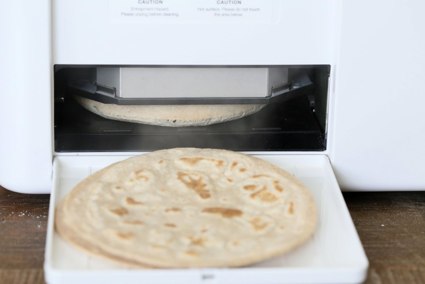 Roti Chapati Indian Flatbread made in Rotimatic.