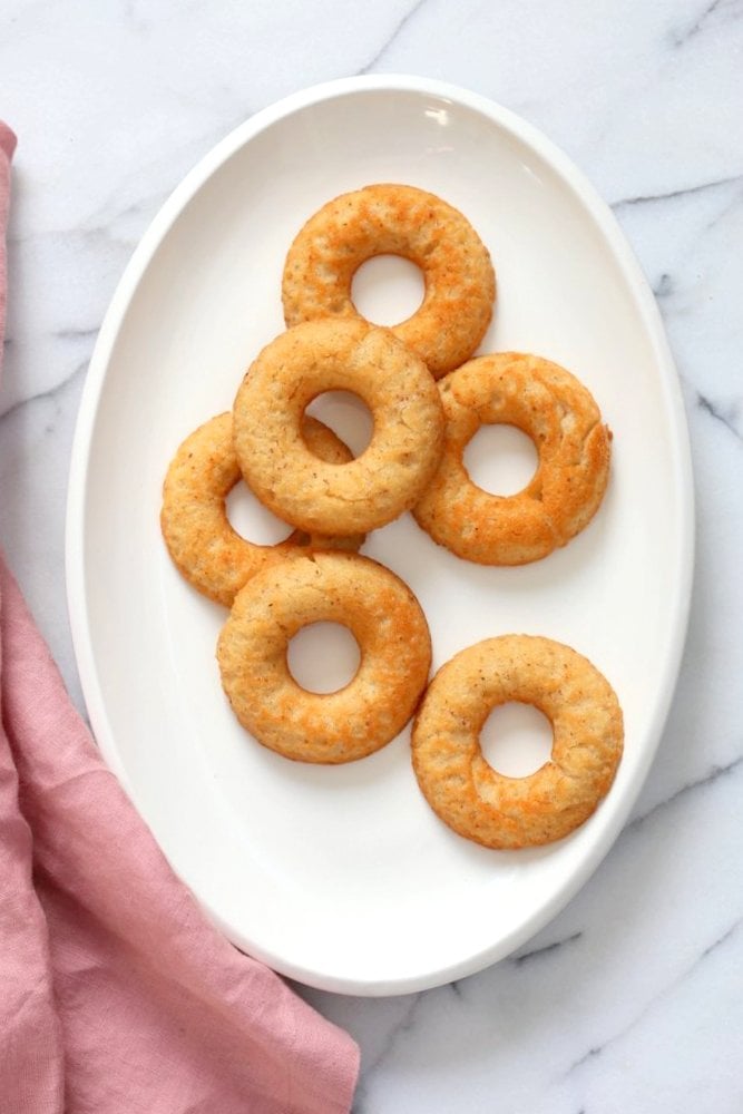 Vegan Donuts Recipe with Chocolate Glaze. Classic Vegan Doughnut. Easy, quick and impresses everyone. Simple Baked Donut Recipe. Vegan Soy-free. | VeganRicha.com