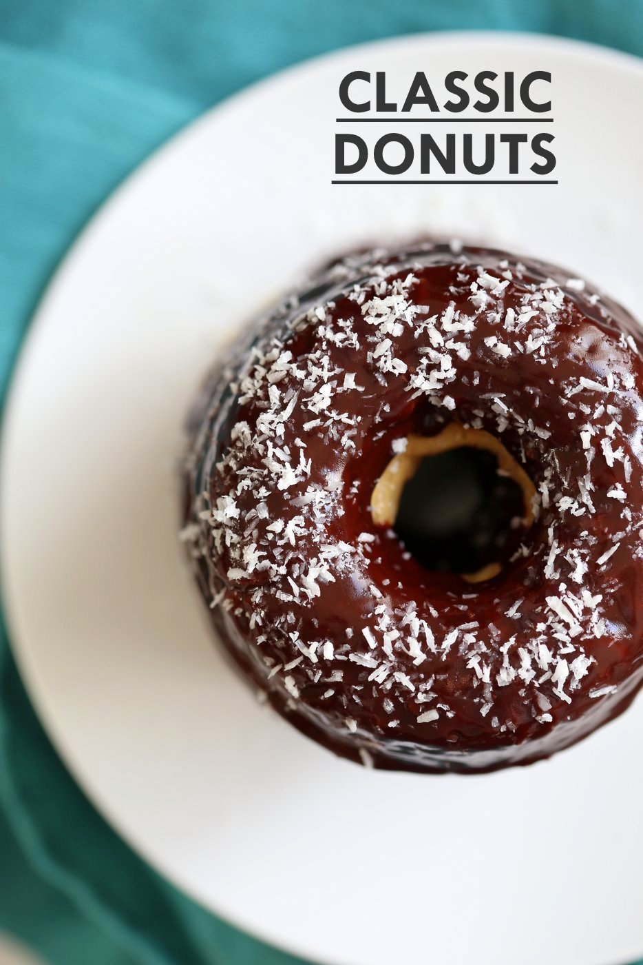 Vegan Donuts Recipe with Chocolate Glaze. The Best Classic Vegan Doughnut ! Quick and impresses everyone. Simple Baked Donut Recipe. Vegan Soy-free. | VeganRicha.com