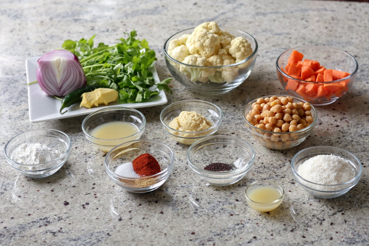 cauliflower sweet potato taco ingredients