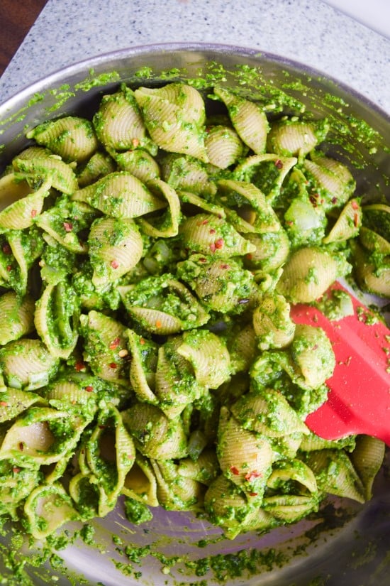 Vegan Pesto Pasta