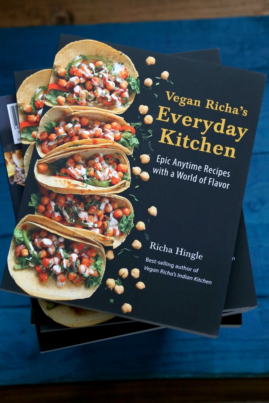 Vegan Richa's Everyday Kitchen Cookbook Available everywhere where Books are Sold
