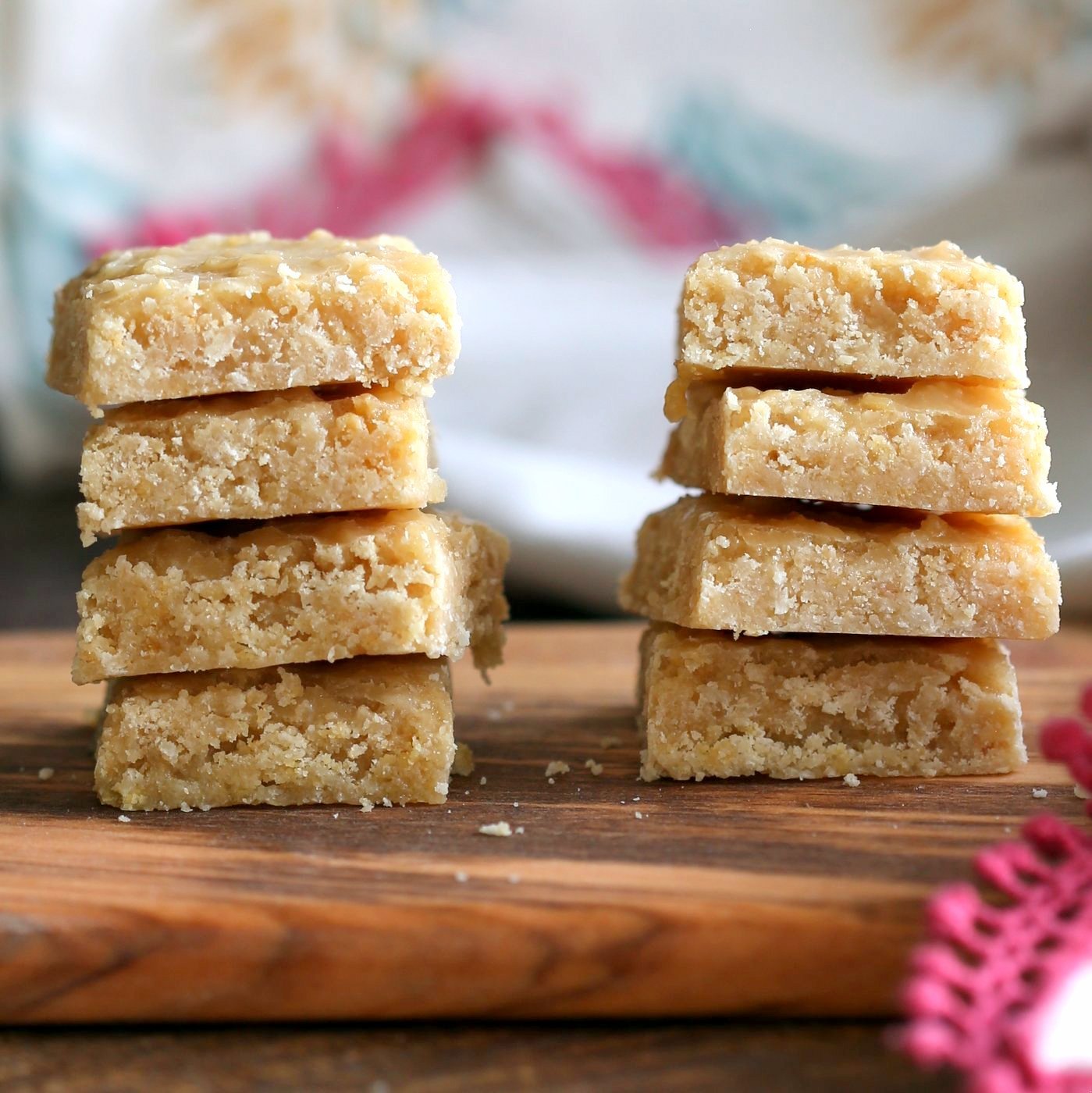 Vegan 7 Cup Burfi - Diwali Sweet with Chickpea flour and Coconut veganized with almond milk and oil. Easy Traditional Indian Sweet 7 cup cake for Diwali or other festivals. Vegan Gluten-free Soy-free Recipe. Nut-free option
