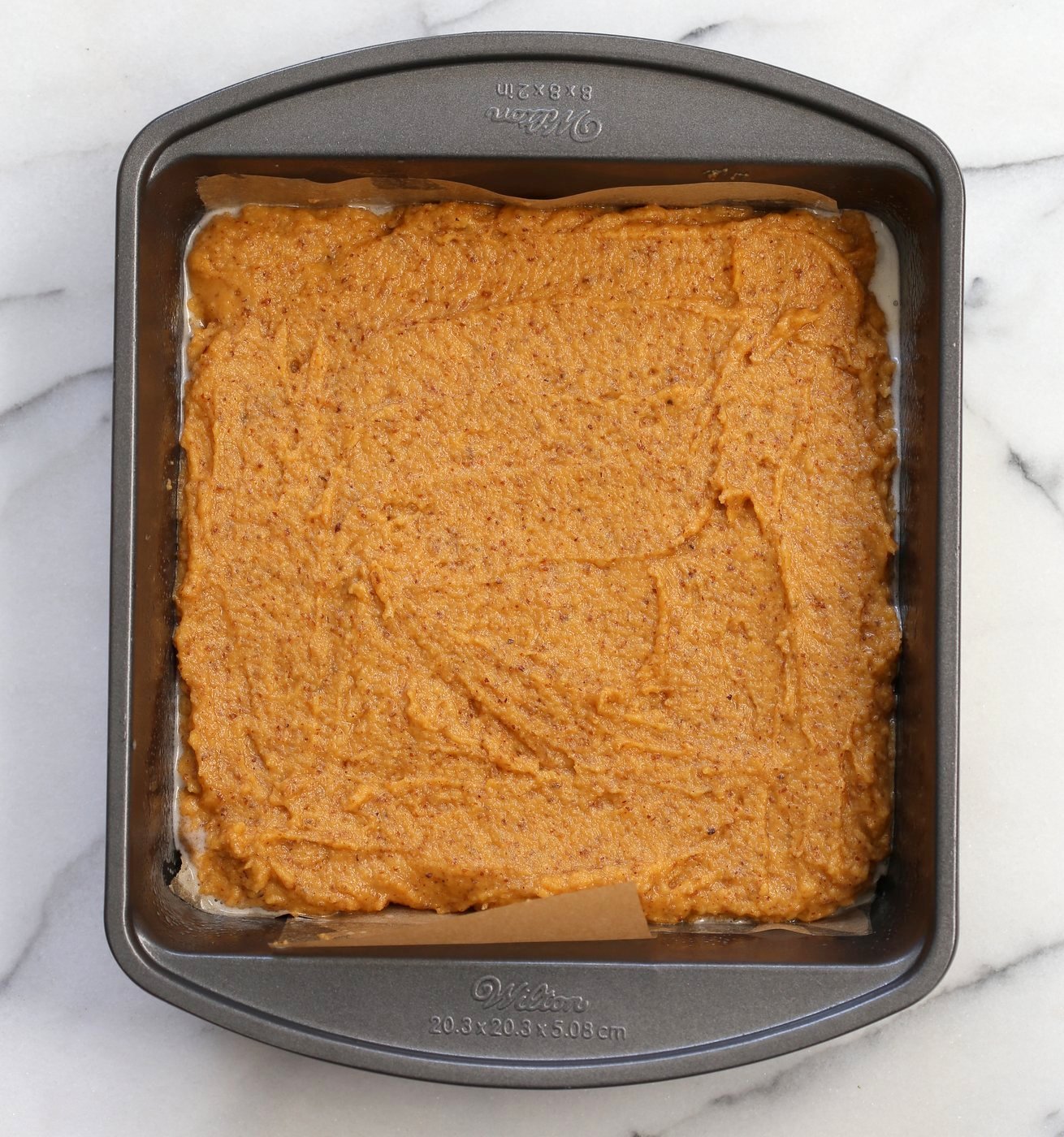 Vegan Gluten free Coffee Cake - Simple Fall Sweet Potato Pecan Crumb Cake with Pumpkin pie spices. Warm Cozy slice of cake. Gluten-free Soy-free Recipe.  | VeganRicha.com
