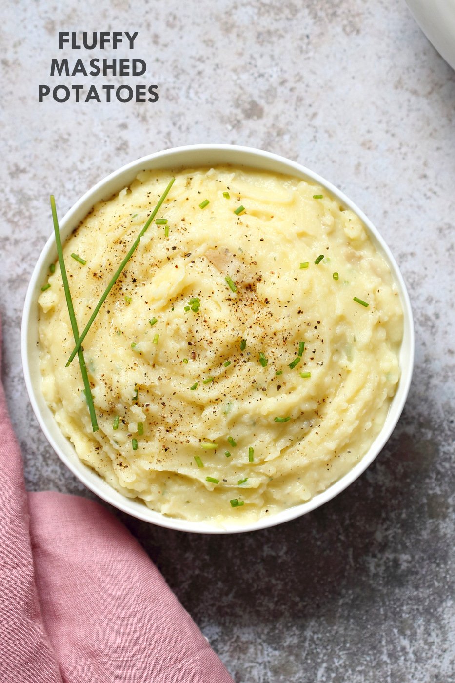 Easy Vegan Mashed Potatoes. Serve with gravy as a side. Fluffy Instant Pot Mashed Potatoes. Saucepan option #Vegan Gluten-free Soy-free Nut-free Recipe. Can be #oilfree #veganricha | VeganRicha.com 