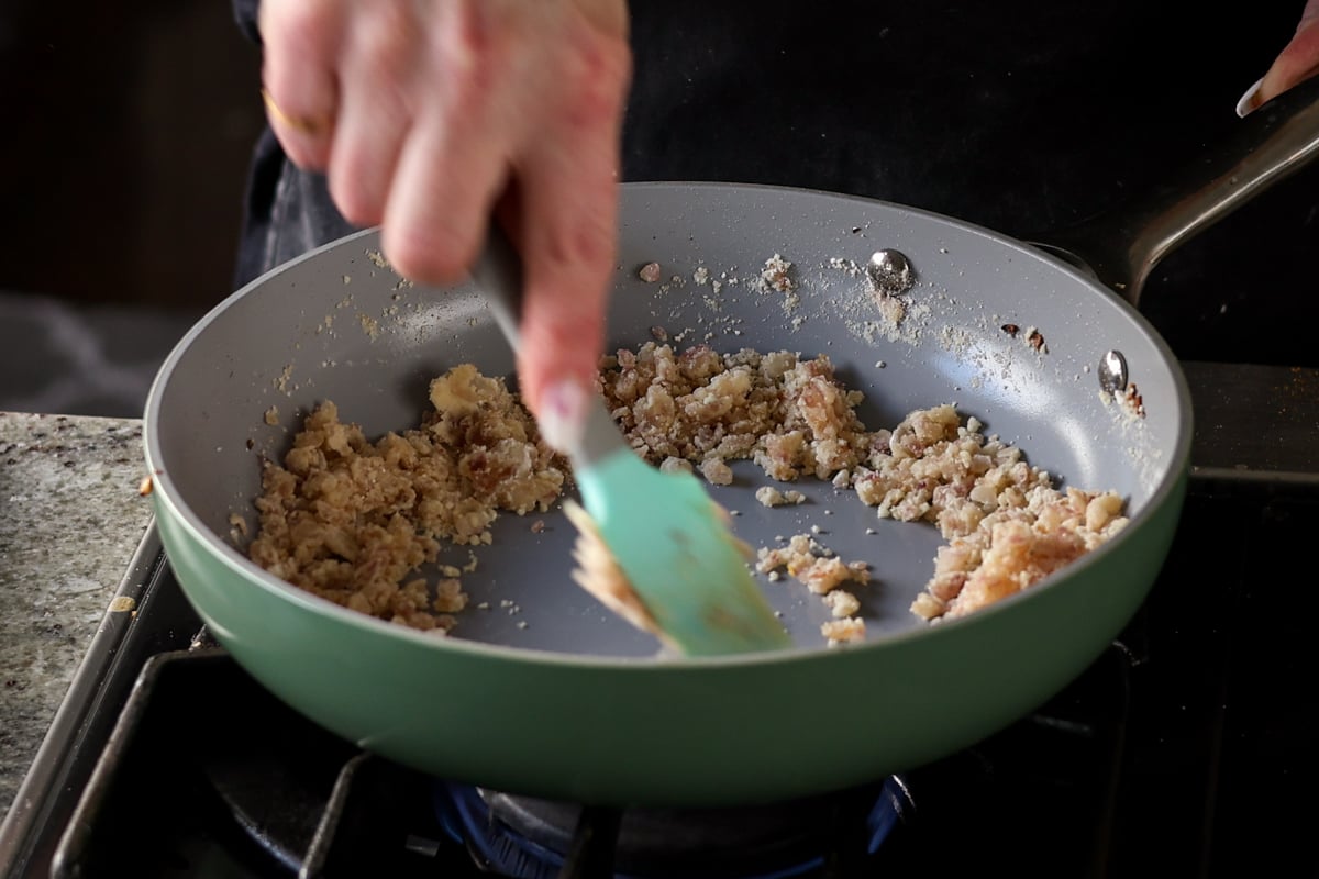 making the roux
