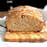 Amazing Vegan Eggnog Pound Cake. This Eggnog cake has no eggs, or dairy and is dense, cakey and full of winter flavor. Vegan Recipe.  #vegan #veganricha