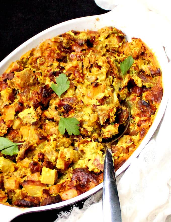 Cheese breakfast potato casserole
