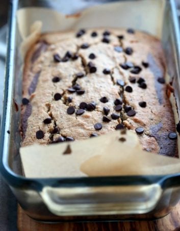 Gluten-free Cashew Butter Chocolate Marble Cake Vegan Gluten free Cake. Peanut butter chocolate marble loaf. Soft, Moist, Delicious and Easy Gluten-free Marble Cake. Soy-free gum-free Recipe.  #vegan #glutenfree #veganricha | VeganRicha.com