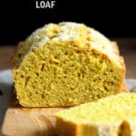 Easy 1 Bowl Coconut Turmeric Bread. Soft and Delicious 1 Bowl Golden Lemon Coconut loaf. No added oil in this cake. #Vegan #Nutfree Soyfree #Oilfree #Recipe.  #veganricha | VeganRicha.com