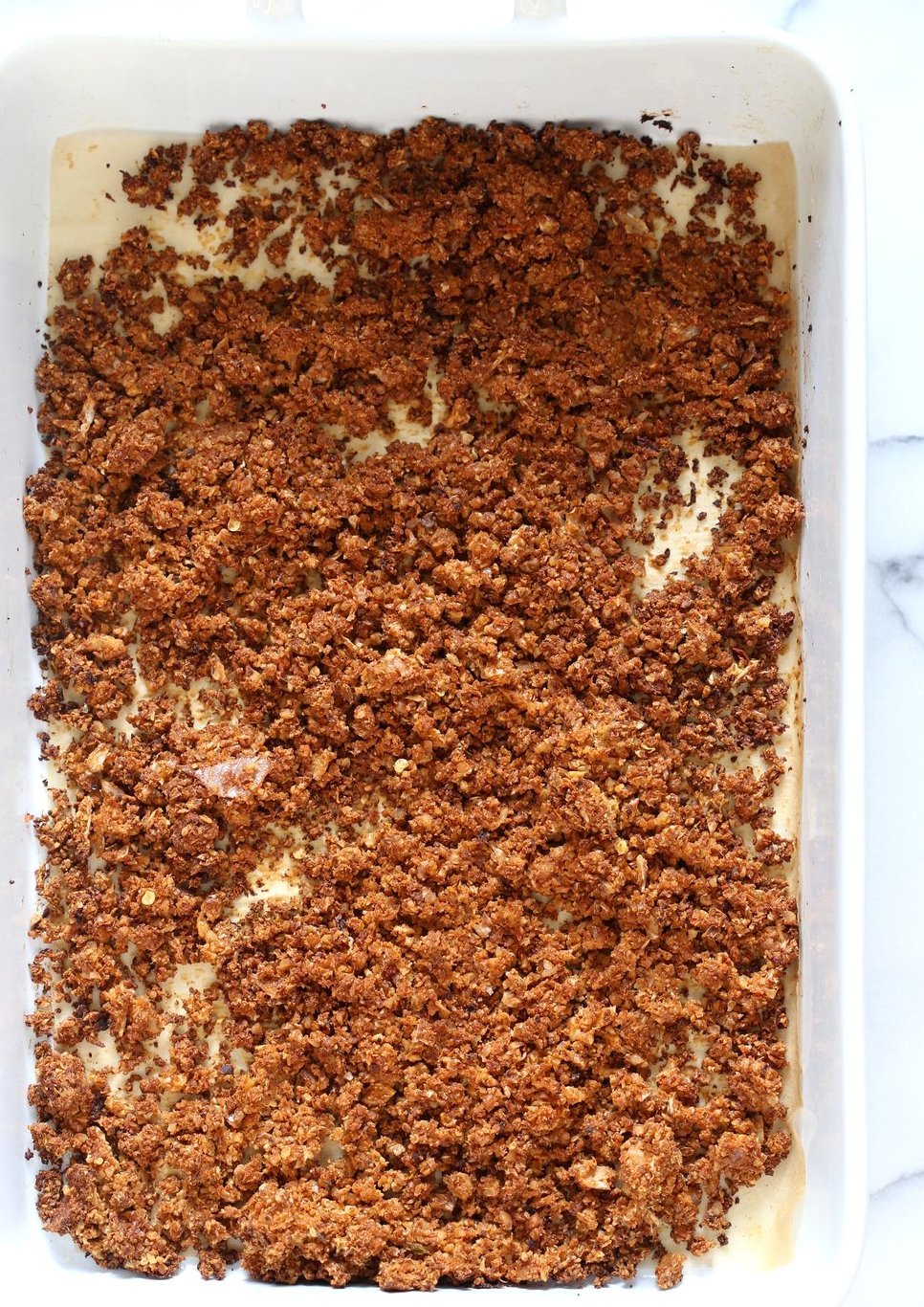 Cauliflower Taco Meat. Easy No Skillet Cauliflower Walnut Crumble. Use in tacos, wraps, burrito, nachos, salads! #Vegan #Glutenfree #soyfree #Recipe #Veganricha. Can be #nutfree | VeganRicha.com