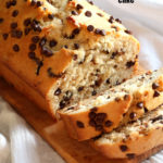 Vegan Chocolate Chip Cake Recipe. This Chocolate Chip Quick Bread is super easy and popular to everyone. Add seasonal berries, make cupcakes, add a streusel for variation. #Vegan #Soyfree #Nutfree #Recipe GF option #veganricha | VeganRicha.com