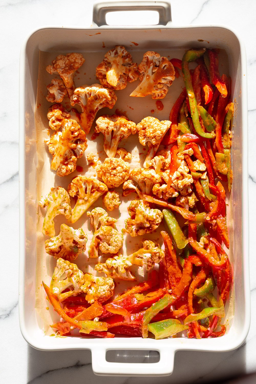 Sheet Pan Fajitas. Tacos with Fajita Veggies with Chipotle Fajita Sauce. #Vegan #Glutenfree #Soyfree Nutfree #Recipe #VeganRicha
