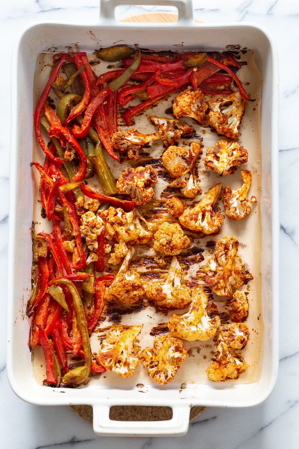 Sheet Pan Fajitas. Tacos with Fajita Veggies with Chipotle Fajita Sauce. #Vegan #Glutenfree #Soyfree Nutfree #Recipe #VeganRicha