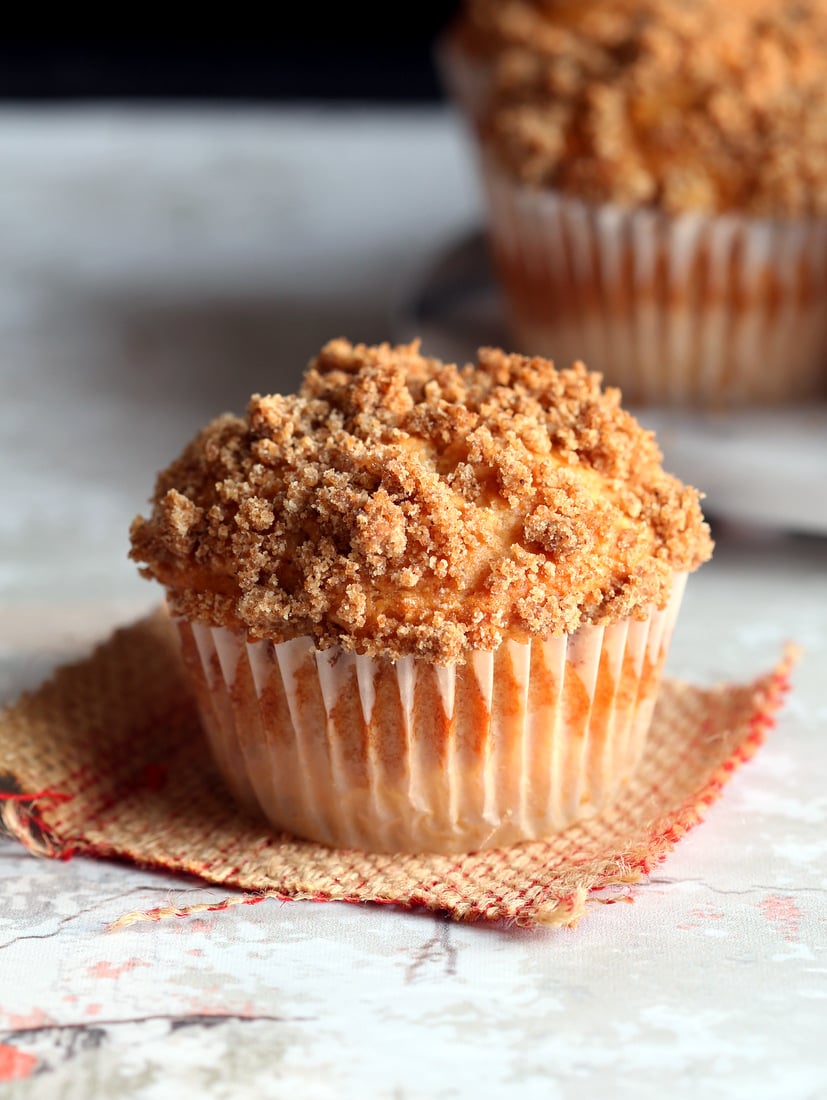 Baked Apple Cider Donuts or muffins. These Cider donuts have amazing spiced flavor with concentrated cider. Perfect for fall. #veganricha #Vegan #Soyfree #Recipe