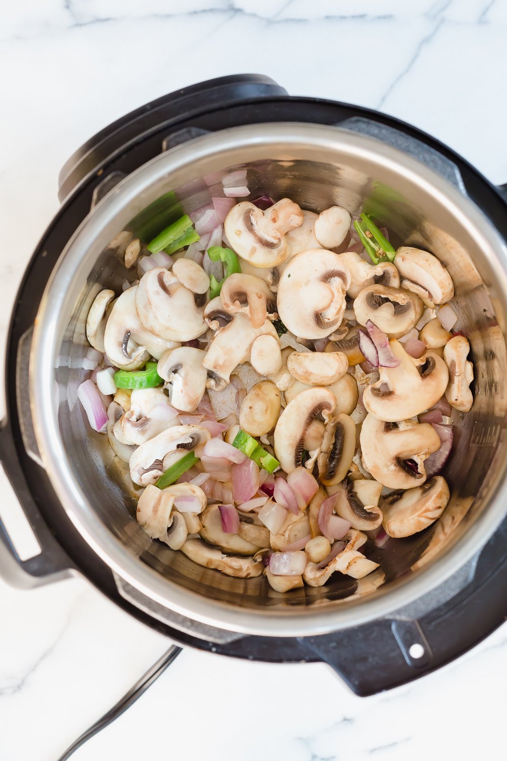 Vegan Wild Rice Mushroom Soup made in a Pressure Cooker. Instant Pot Mushroom soup. Creamy 1 Pot Winter meal. # VeganRicha Vegan #Glutenfree #Soyfree #Recipe