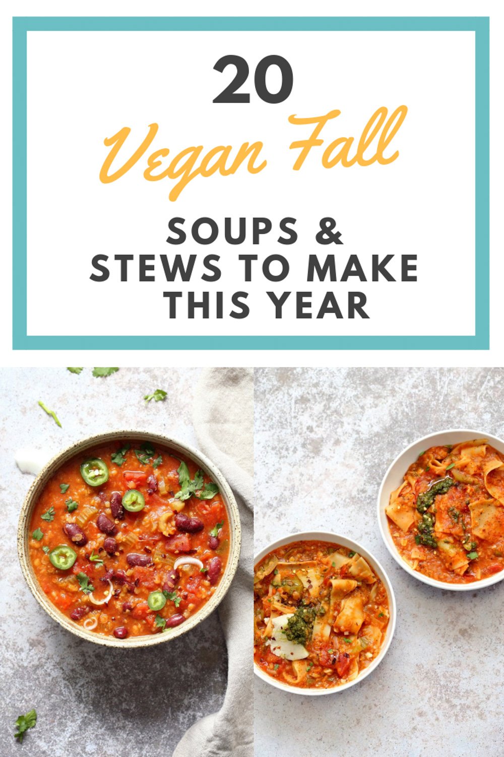 vegan soups and stews