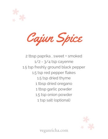 Homemade Spice Mixes for Gifts! Fresh spice blends take the meal from eh to wow. Gift these homemade mixes like garam masala, curry powder, cajun spice, pumpkin pie spice and more. Vegan Glutenfree Recipe