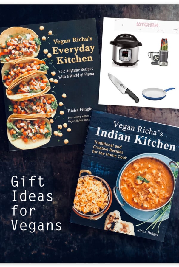 Best Gift Ideas for Vegans this Holiday | #Vegan #vegangifts #veganricha