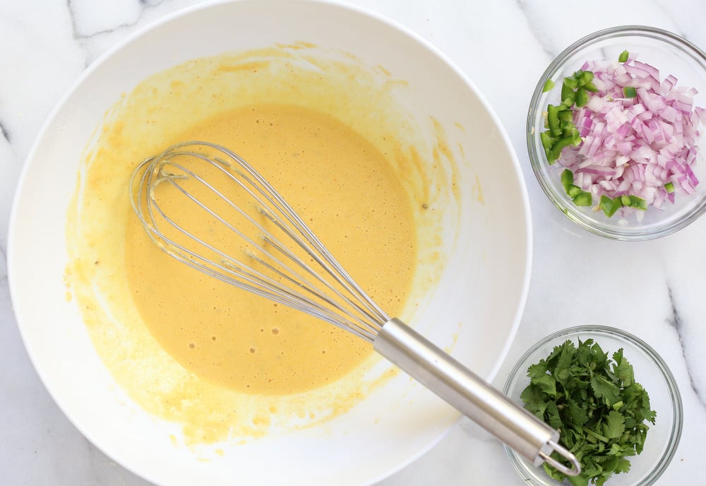 Vegan Chickpea Pancakes batter