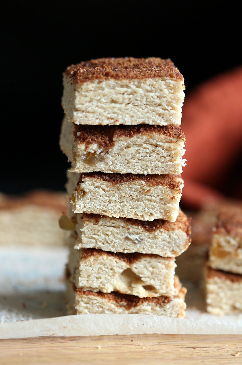 These Vegan Snickerdoodle Bars need 1 Bowl and 30 mins. Easy Snickerdoodle cookie bars short bread like, cinnamony and delicious. Glutenfree option.  #vegan #recipe #snickerdoodlebars #veganRicha