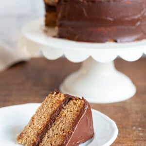 The Best Vegan Gluten free Vanilla Cake with Chocolate Frosting. Soft and delicious vanilla cakes sweetened with dates. Vegan Gluten free Recipe. Can be refined sugar free. 