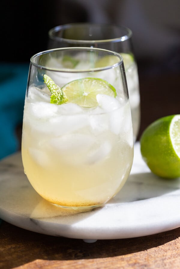 Shikanji or Nimbu Pani is a spiced drink similar to lemonade. It needs just 7 ingredients and is a refreshing drink for summer. Indian Lemonade or limeade. #Vegan #Recipe #VeganRicha #glutenfree #lemonade #indianLimeade #shikanjvi #nimbupani