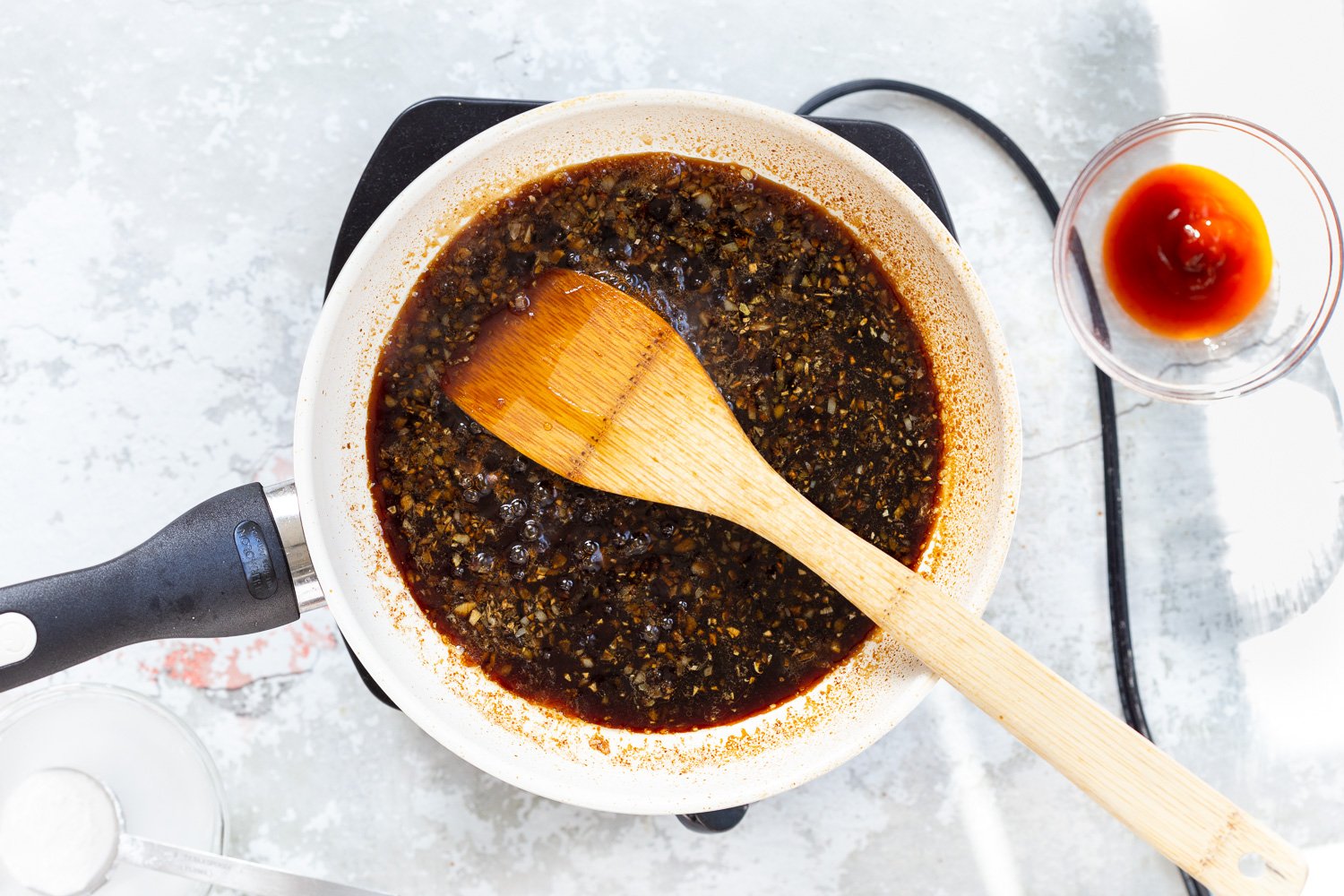 Sesame Sauce for our Sticky Sesame Cauliflower