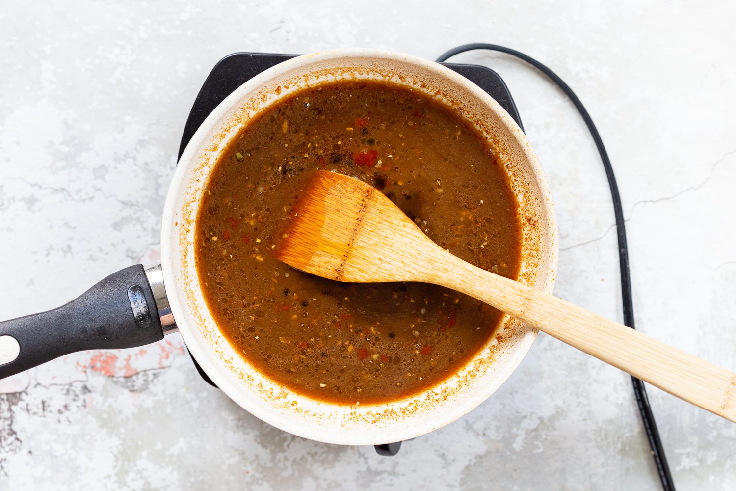 Sesame Sauce for our Sticky Sesame Cauliflower