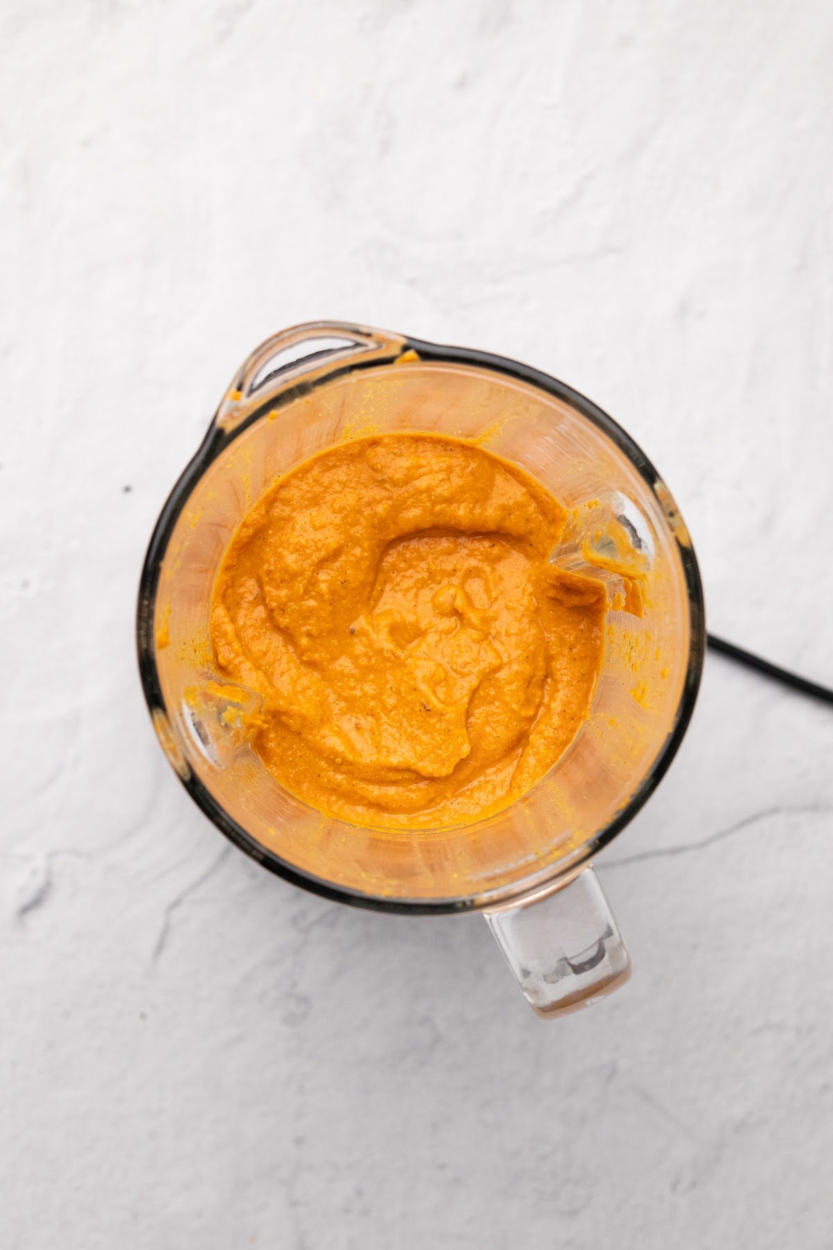 vegan malai kofta vegan malai kofta gravy being blended in a food processor