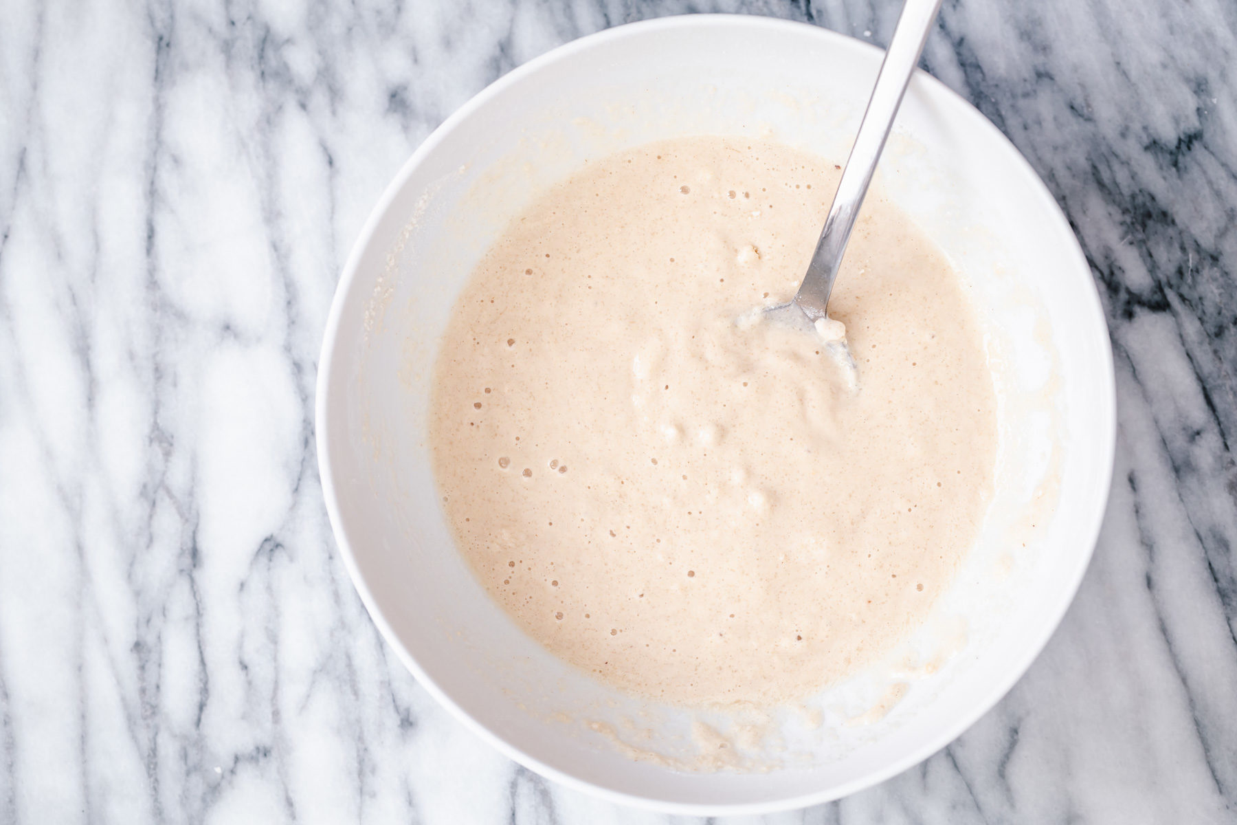 glutenfree donuts recipe glutenfree donuts batter in a white bowl