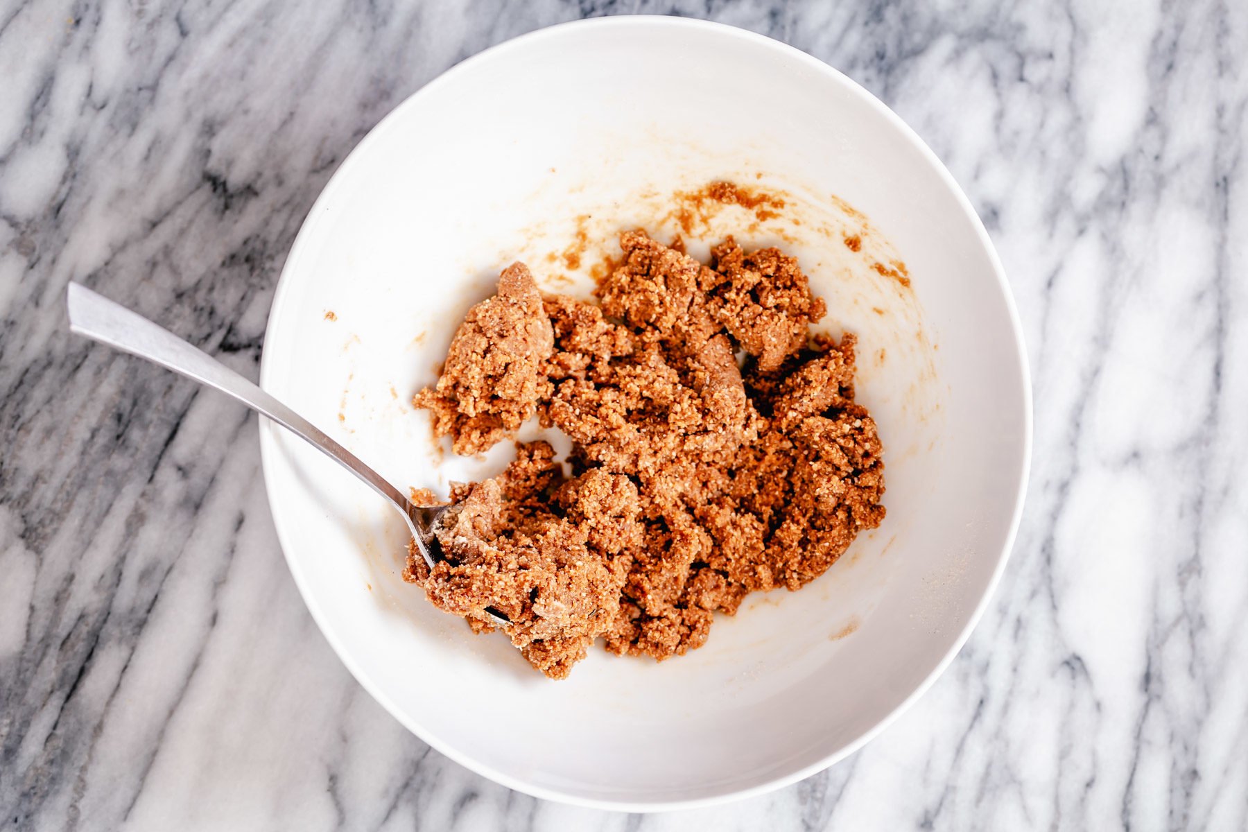 vegan gingerbread cookies glutenfree gingerbread cookie mix in a small white bowl