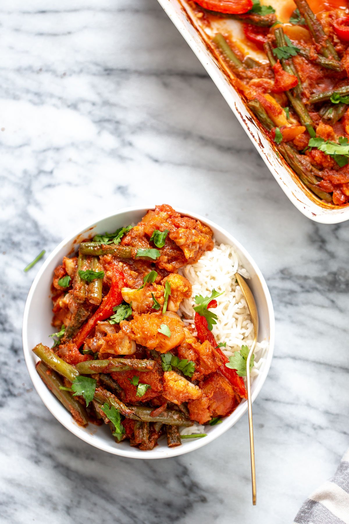 vegan vegetable casserole vegan vegetable casserole served with a side of rice