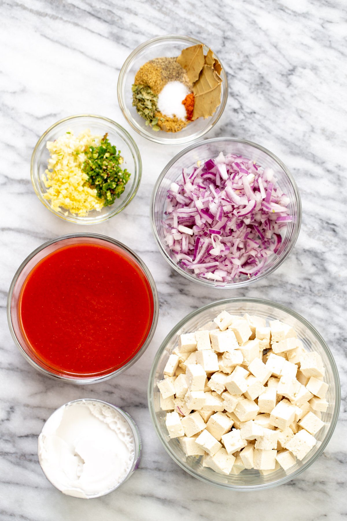 baked tofu curry  ingredients needed for making baked tofu curry