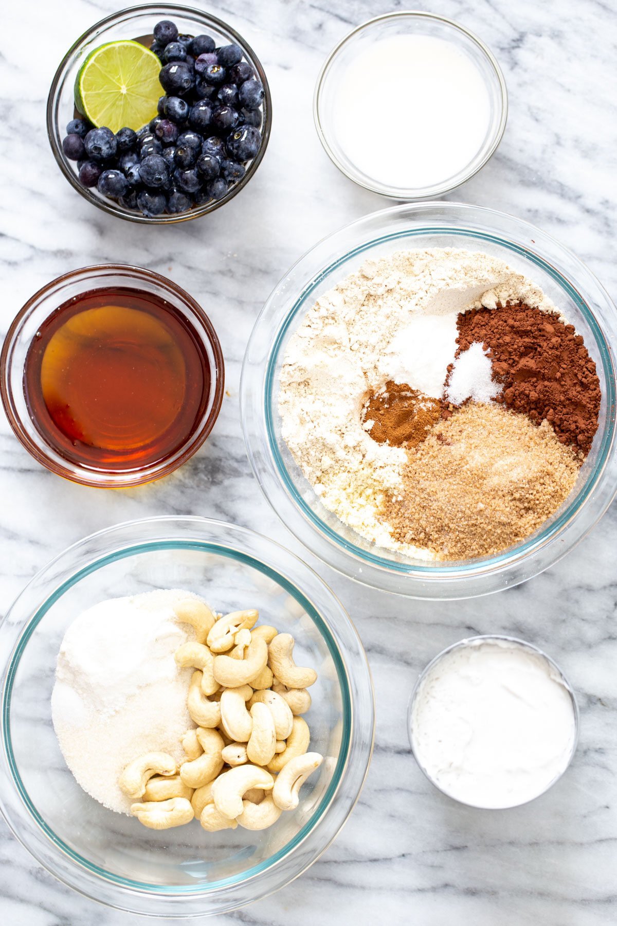 ingredients needed for making vegan vanilla ice cream sandwiches