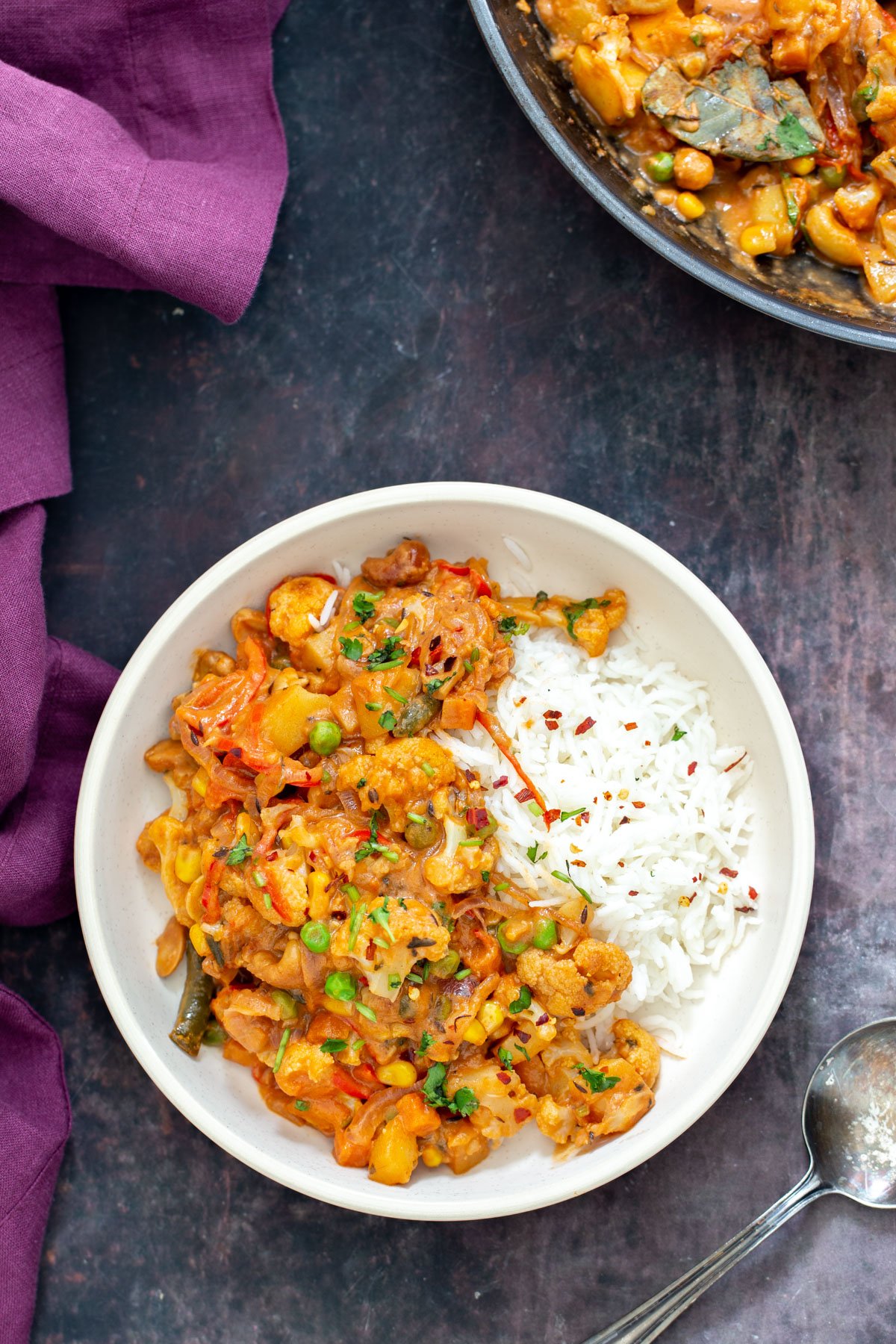 diwani handi Diwani Handi Vegetables with tomato gravy served with rice