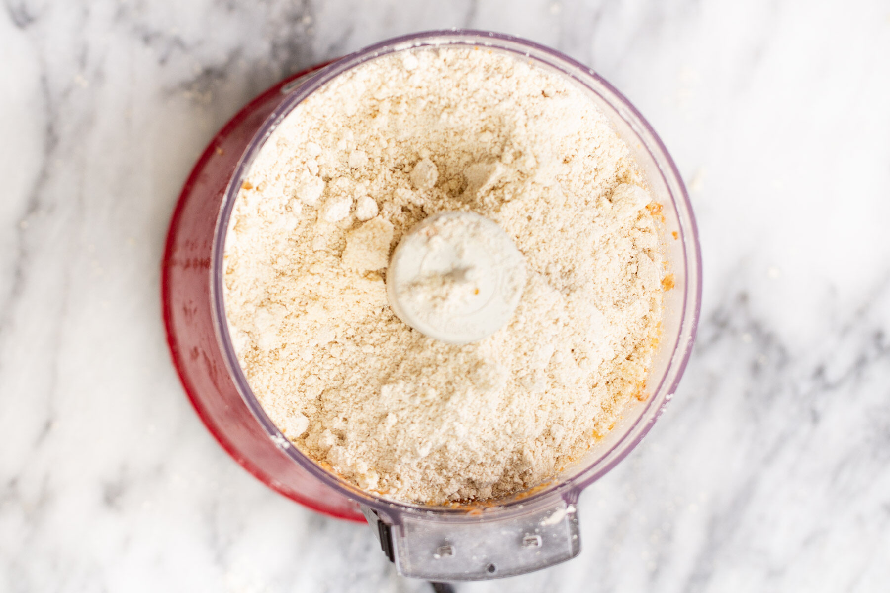 vegan gluten free pumpkin pie dry ingredients for glutenfree pie crust in a food processor