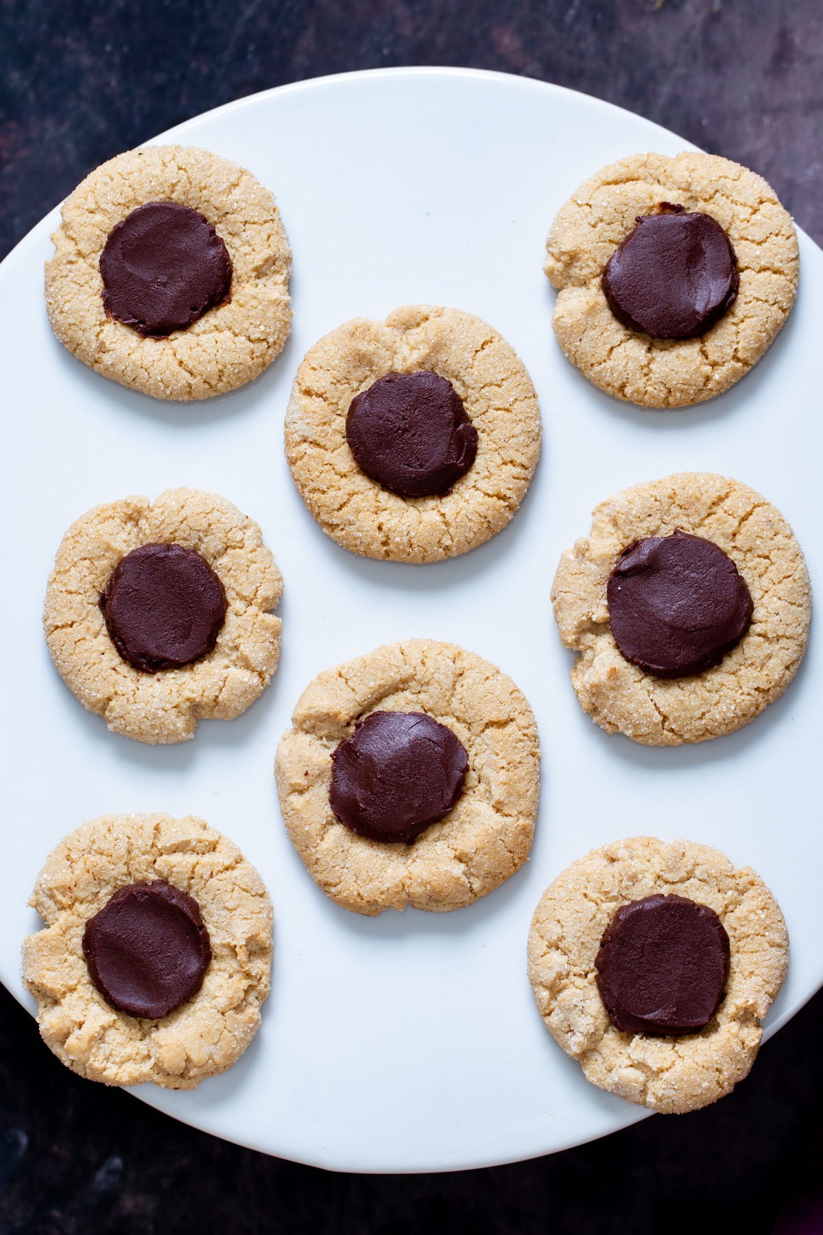 gluten free thumbprint cookies chocolate filled vegan gluten free thumbprint cookies