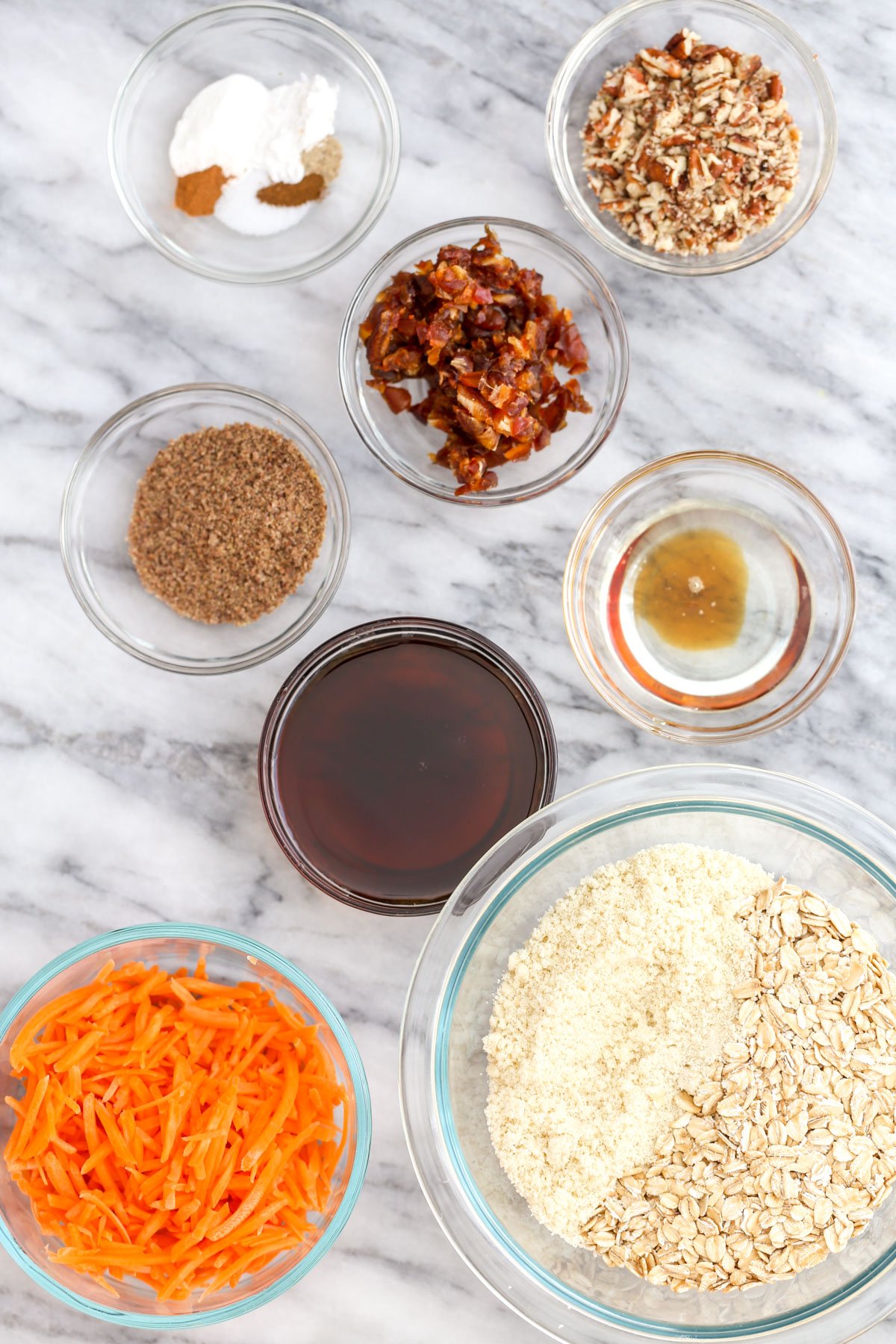 vegan carrot cake cookies  ingredients for vegan carrot cake cookies