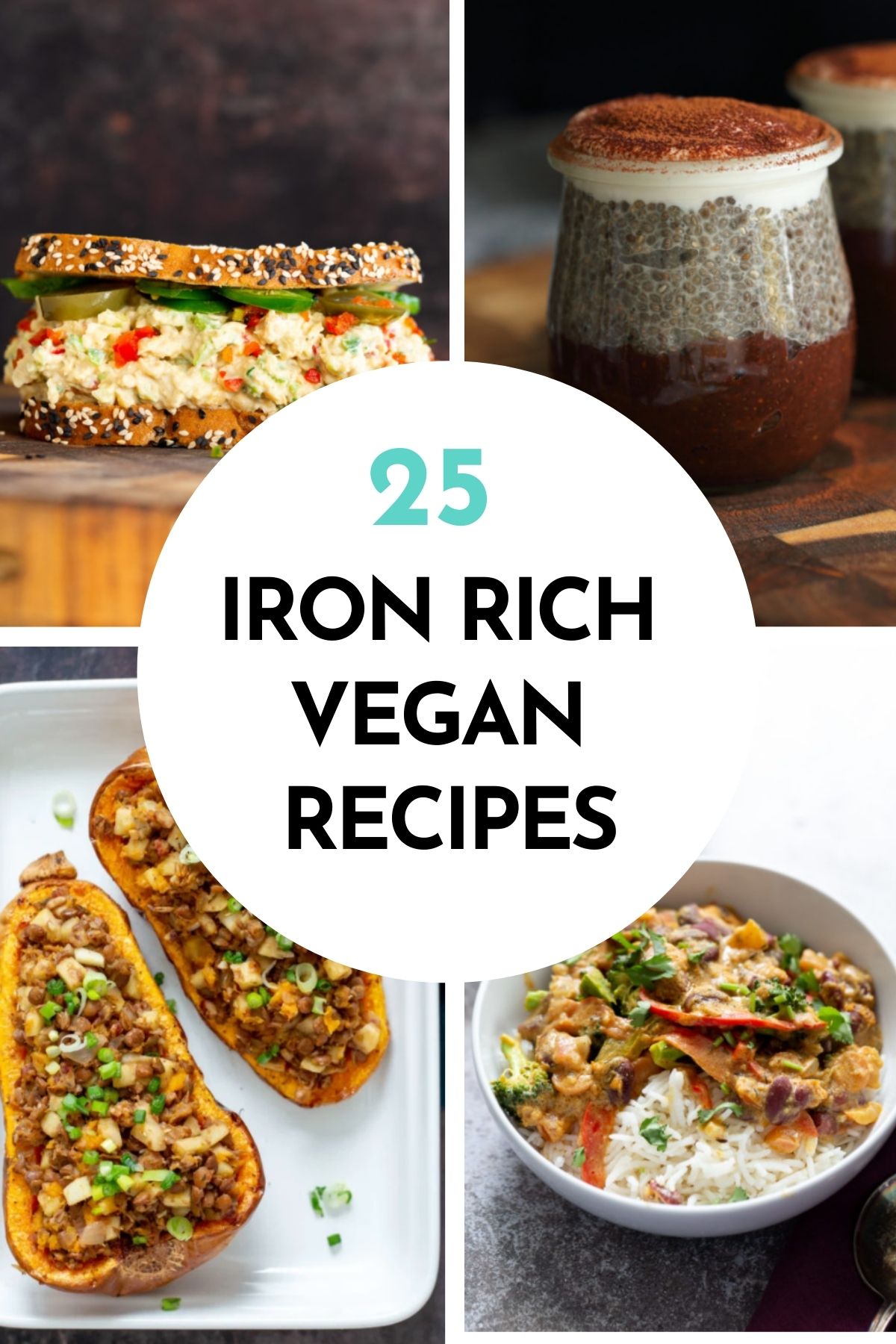 iron rich vegan recipes a collection of iron rich vegan foods