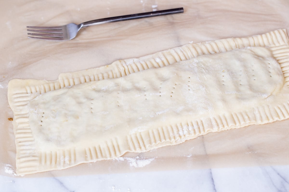 vegan sambusa  vegan lentil pie ready to go into the fridge