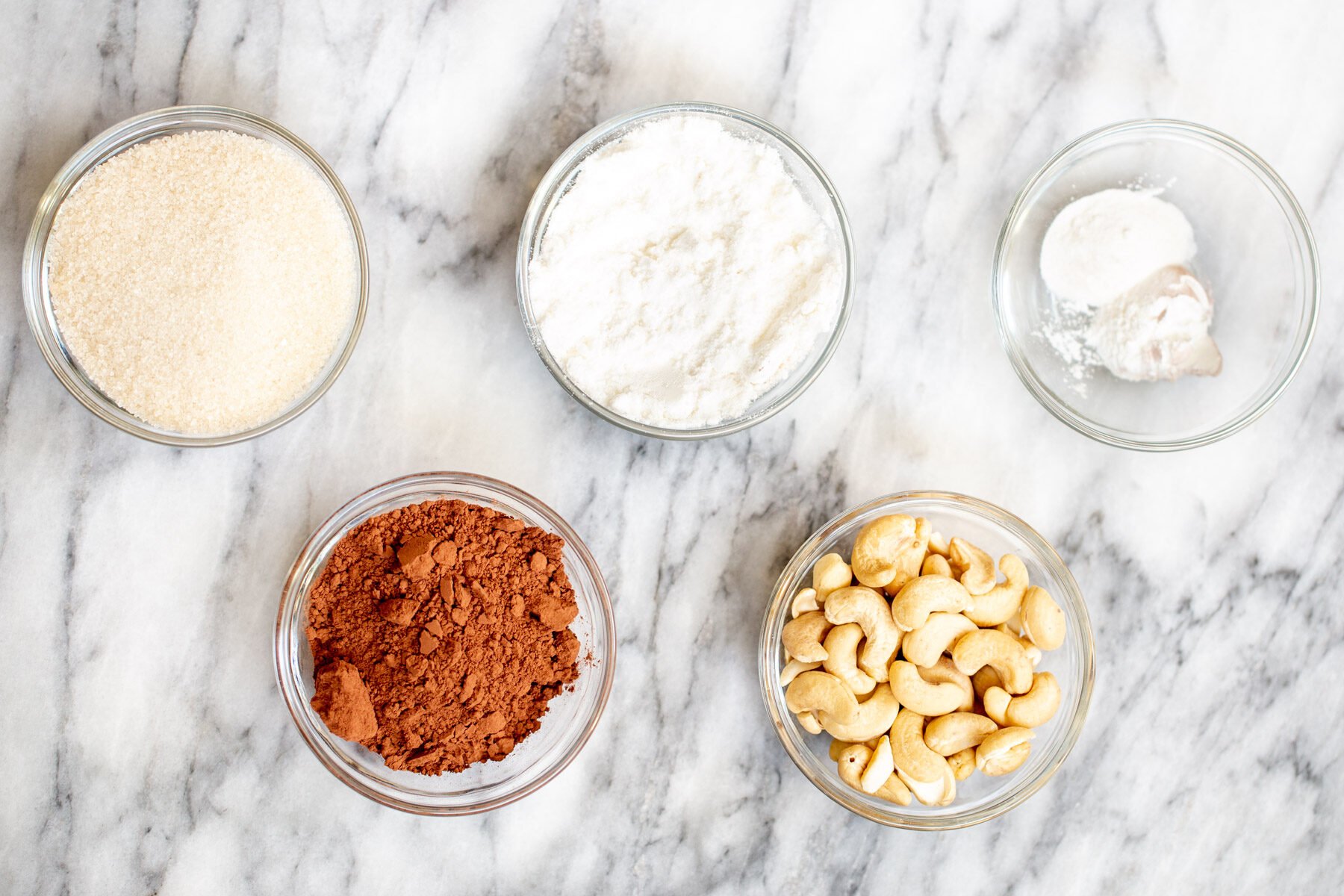 ingredients needed for making vegan hot chocolate
