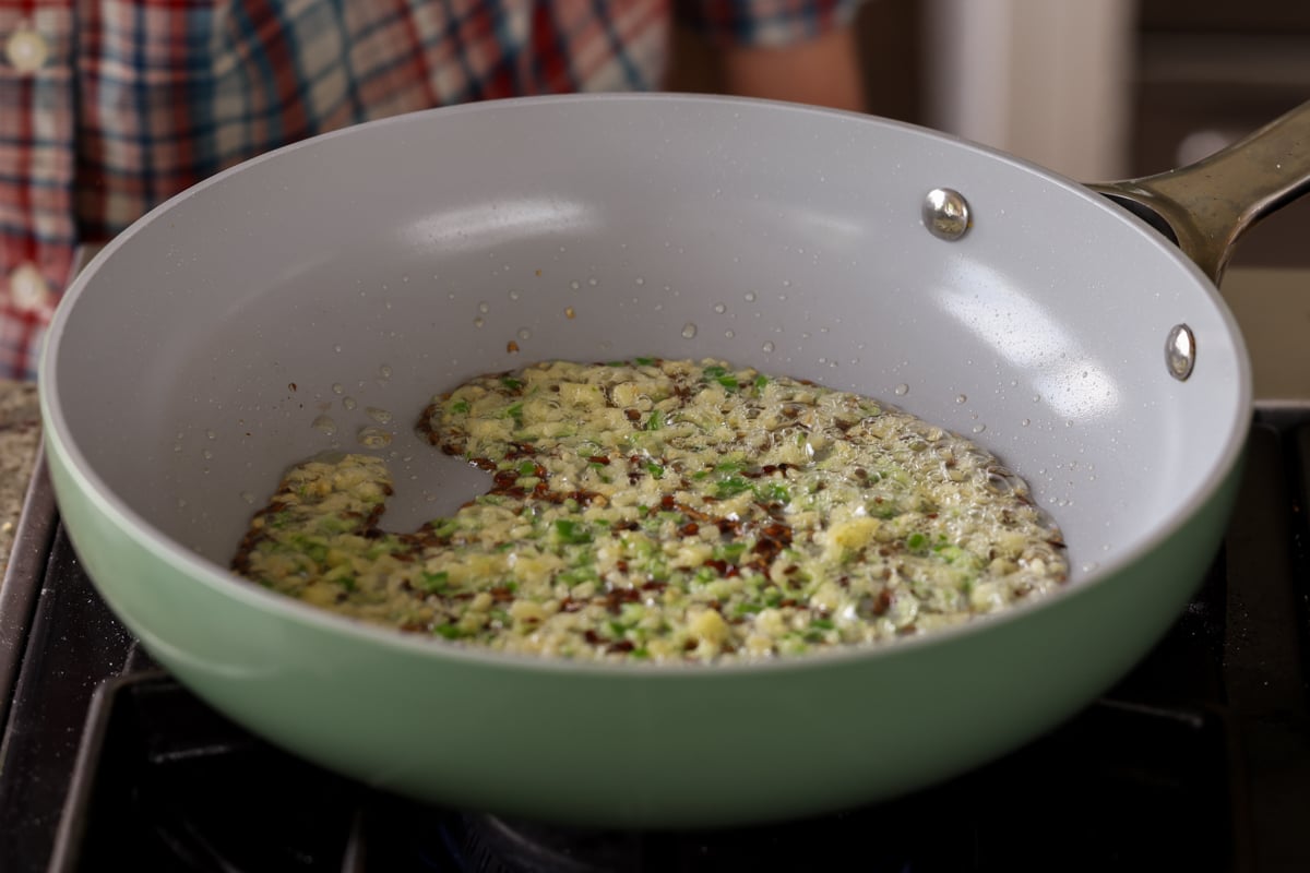 aromatics after cooking with the whole spices