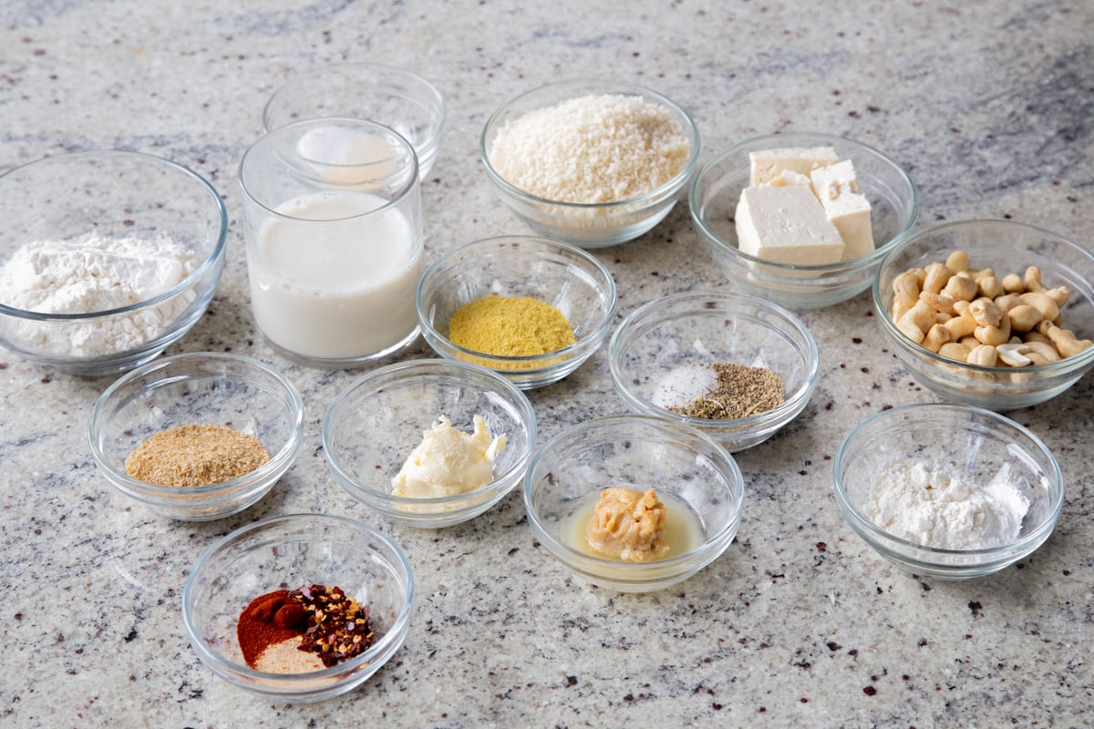 vegan mozzarella sticks ingredients